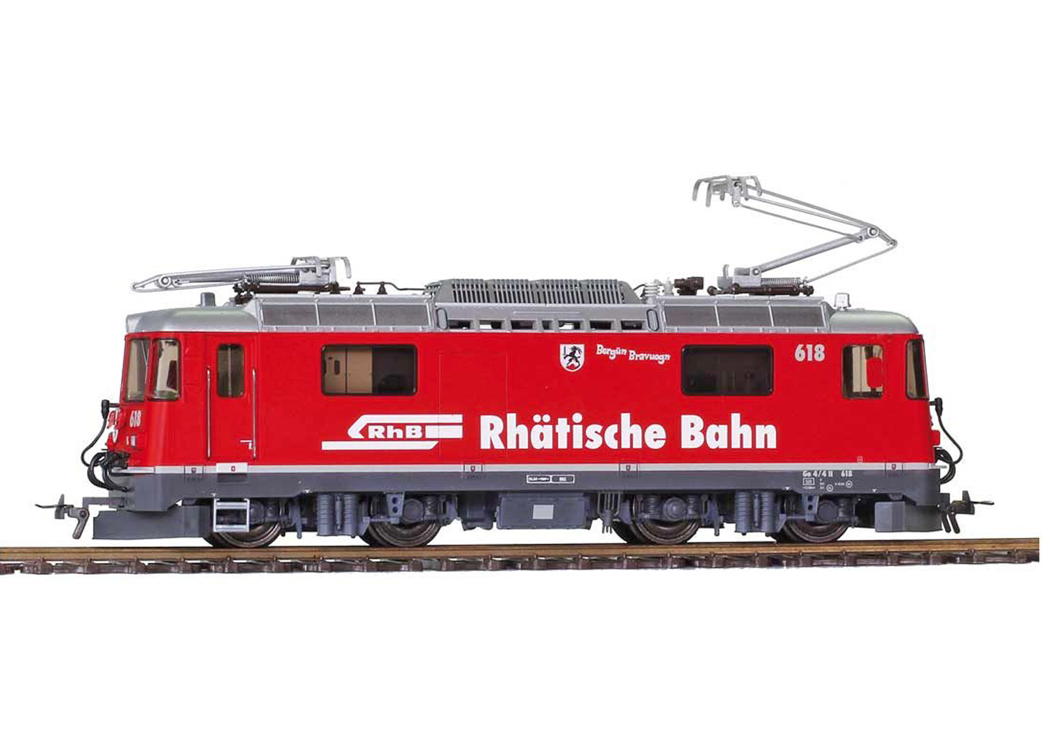 Bemo 1258178 RhB Ge 4/4 II 618 Lok Bergün neurot 