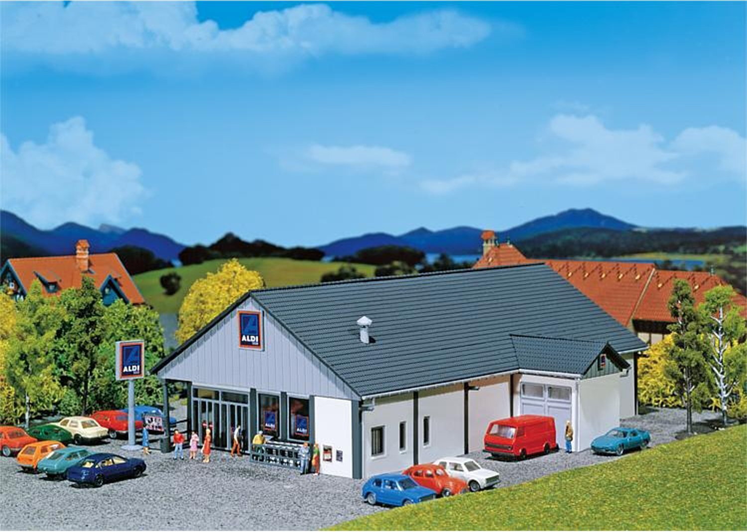 Faller N 232204 ALDI-Markt Süd/Nord 