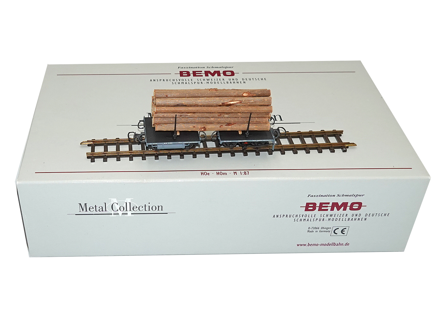 Bemo 2298140 RhB H0m Holzwagen N 1513 / 1520