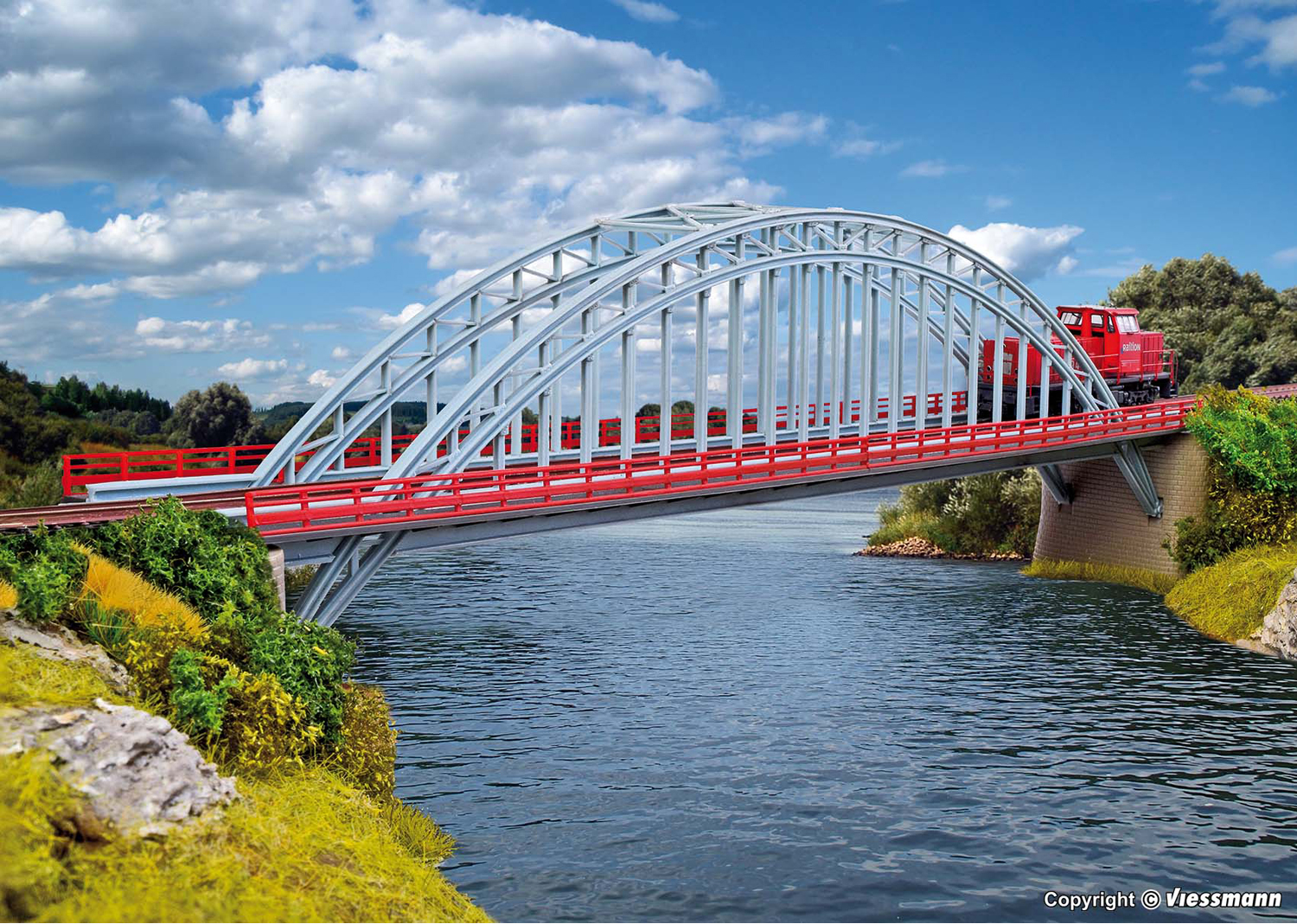 Kibri 37669 N/Z Weser-Brücke ein-/zweigleisig 