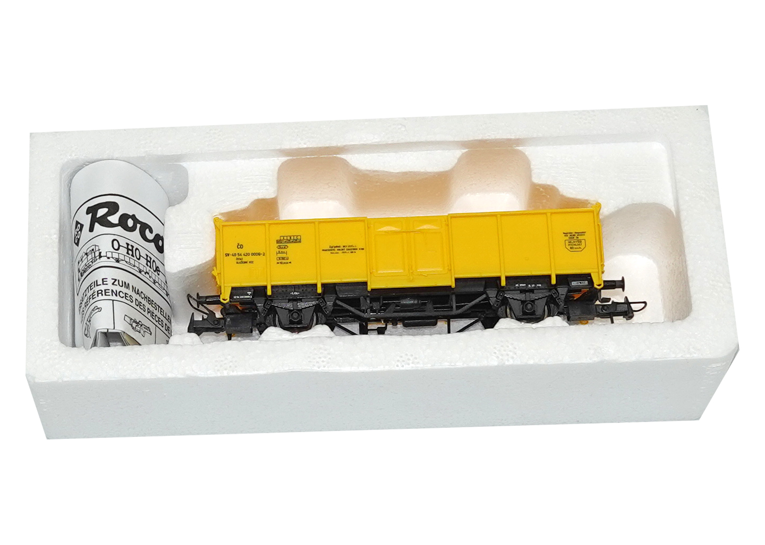 Roco 47822 CD off.Güterwagen gelb 