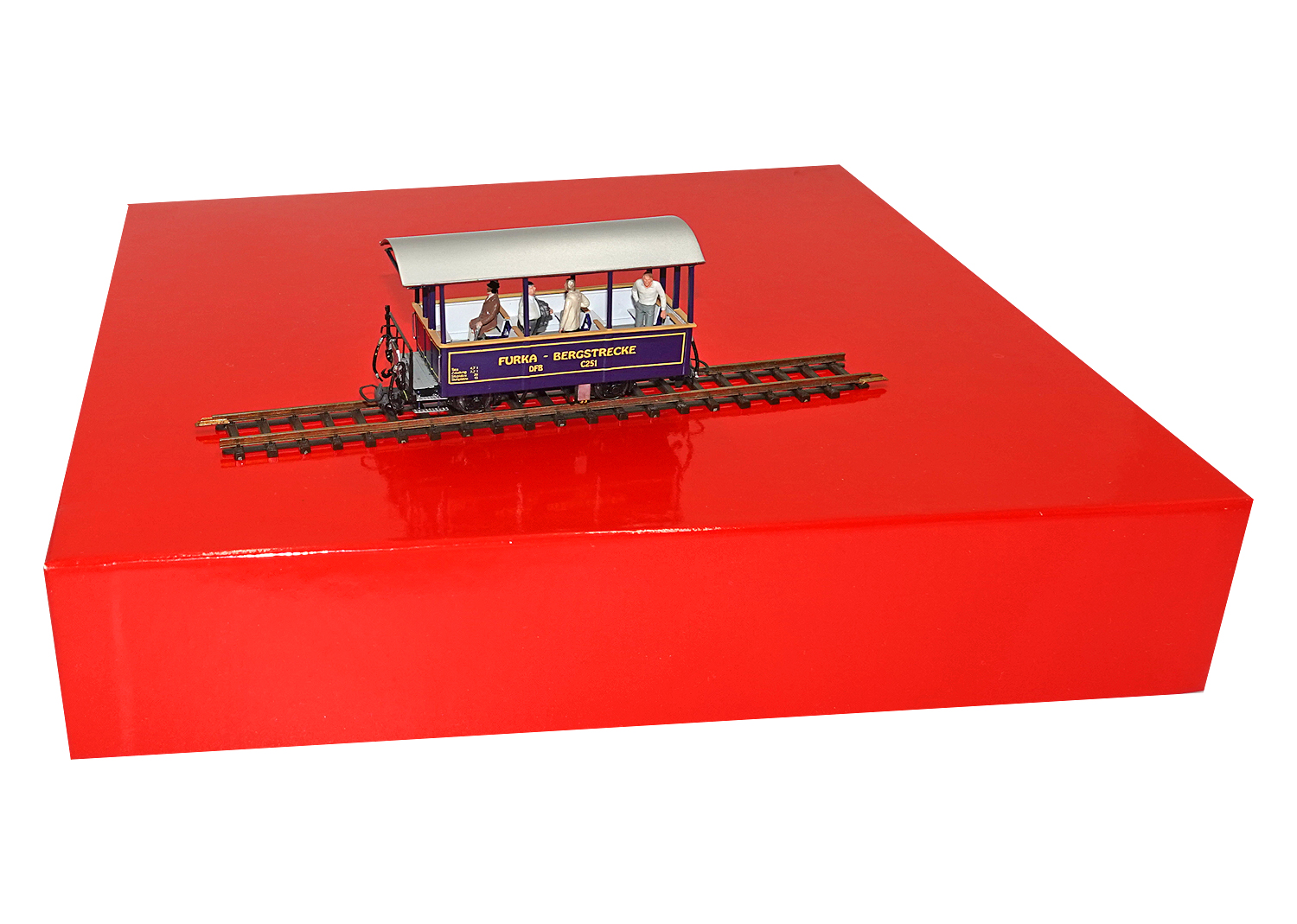 WABU H0m DFB Aussichtswagen C 251 DC WABU H0m DFB Aussichtswagen C 251 DC