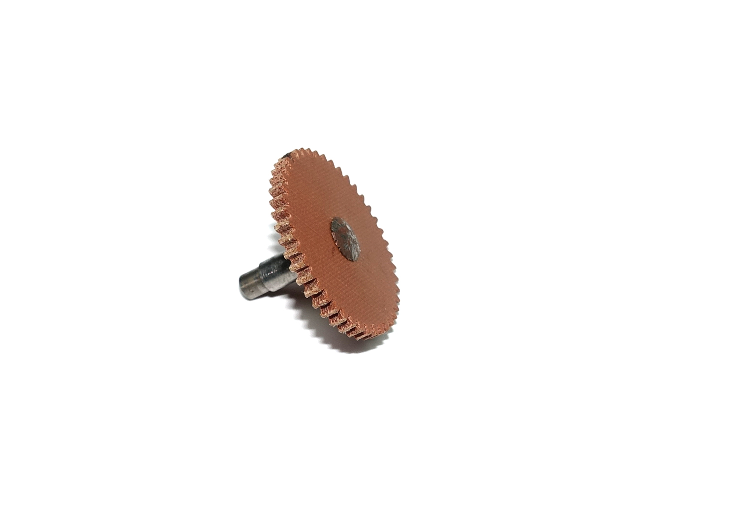 Buco H0 Zahnrad mit Achse Material Canevasit  Buco H0 Zahnrad mit Achse Material Canevasit