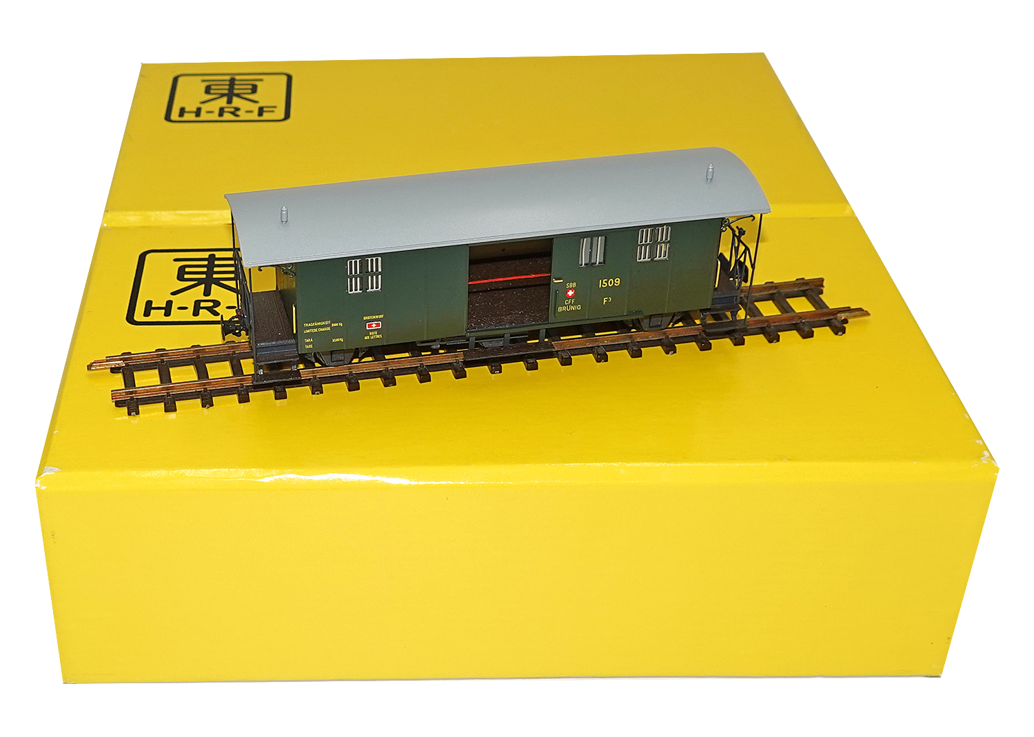HRF 1775B SBB H0m Gepäckwagen Brünig F3 1509 