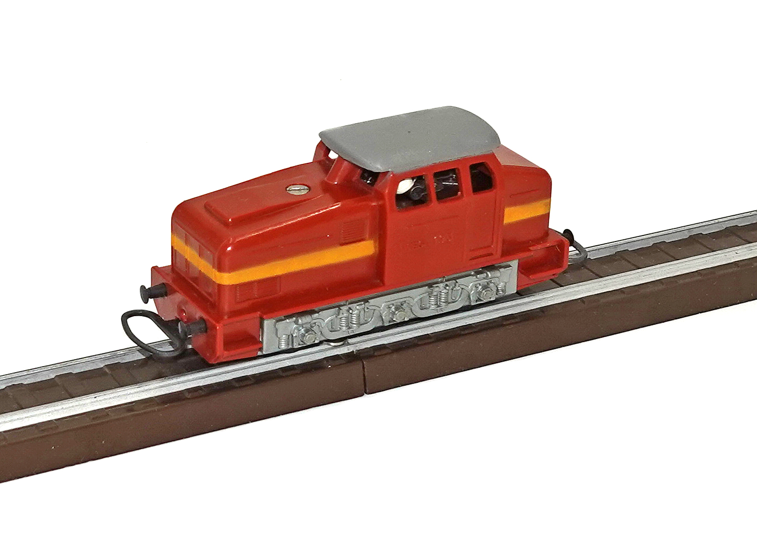 Wesa 195 Industriediesel-Lokomotive rot Wesa 195 Industriediesel-Lokomotive rot