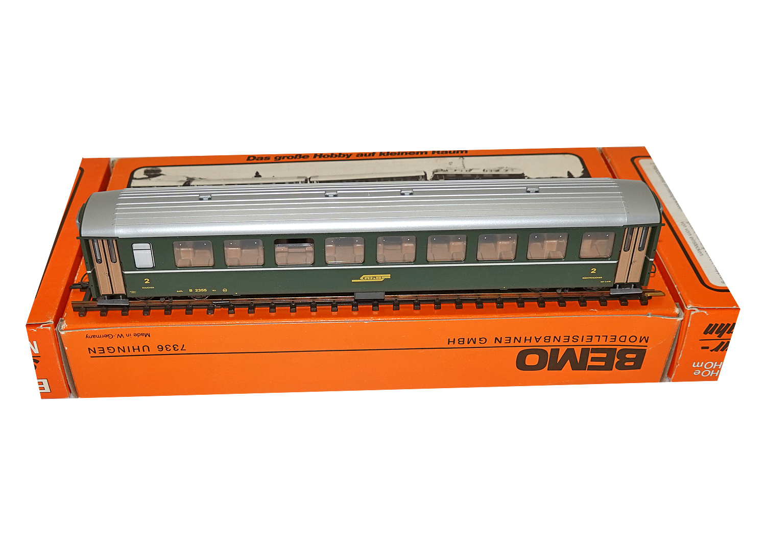 Bemo 3250117 RhB Einheitspersonenwagen B 2347 