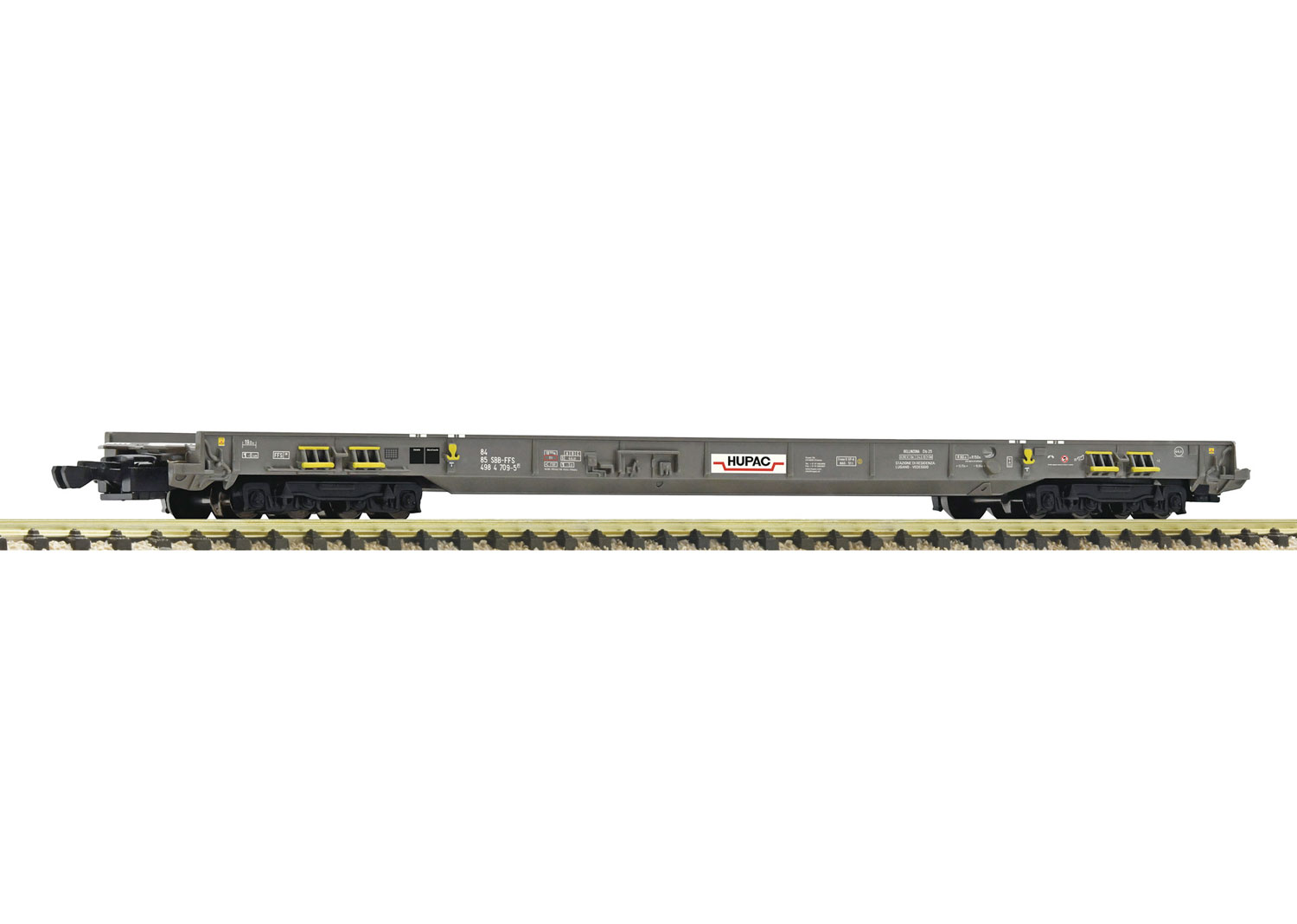 Fleischmann 6660094 Hupac Niederflur-Mittelwagen  Fleischmann 6660094 Hupac Niederflur-Mittelwagen