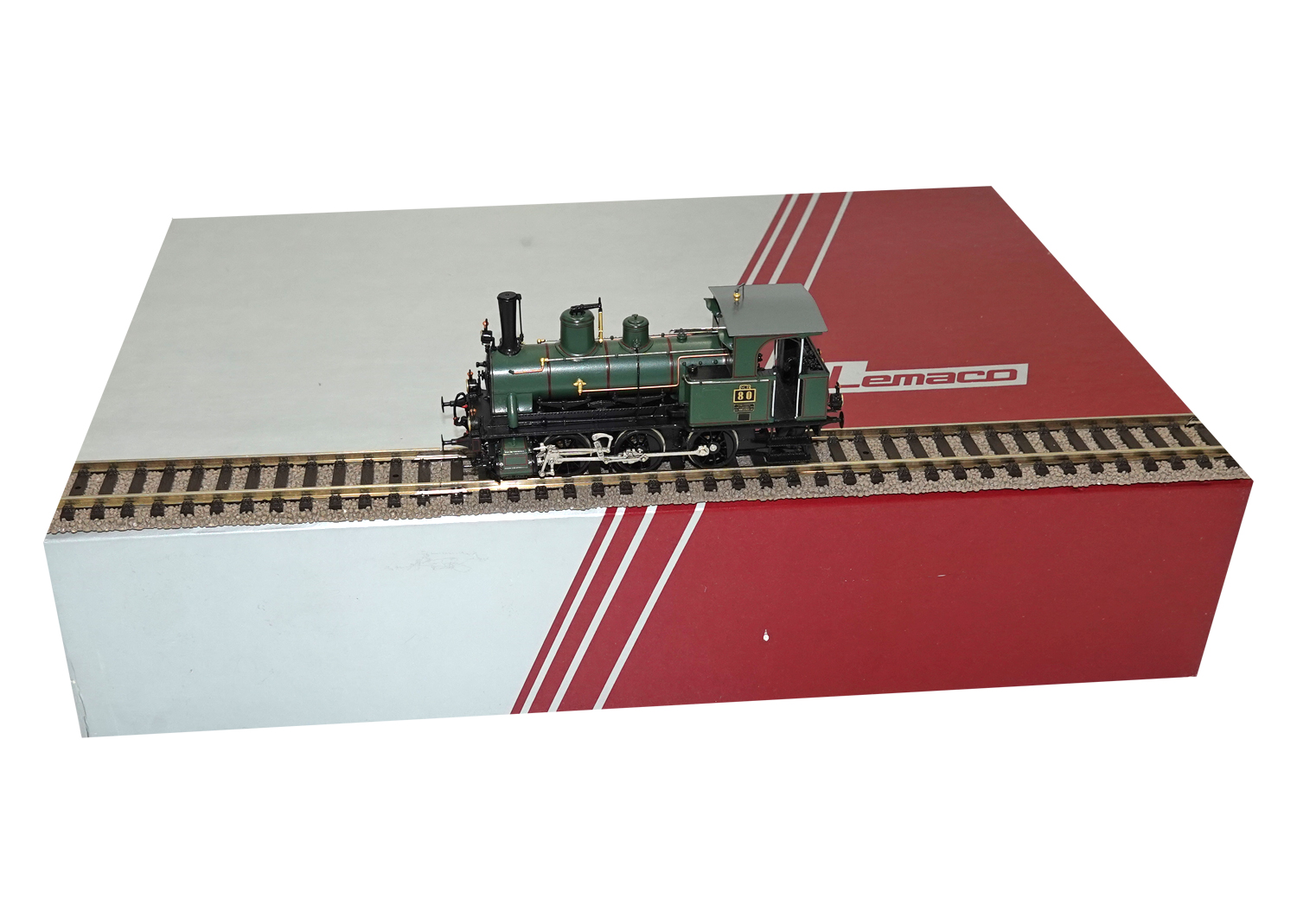 Lematec H0-205-3 H0 SBB Dampflokomotive E3/3 grün Nr. 80 
