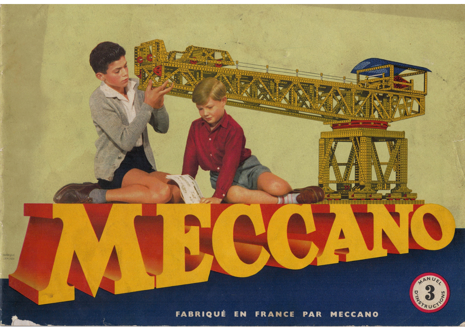 Meccano Metallbaukasten 3