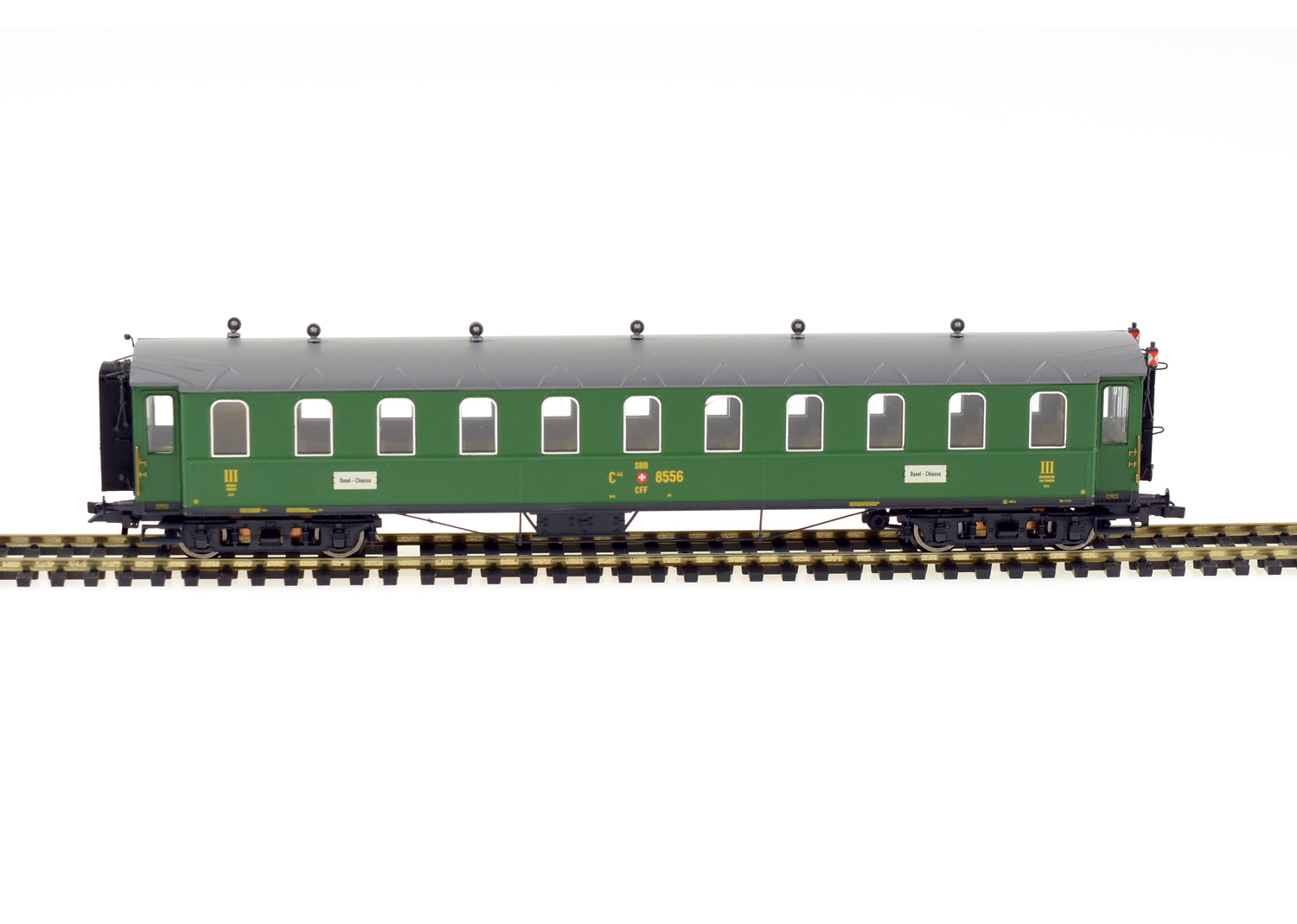 Liliput 334610 SBB Personenwagen C4ü ex GB mit Schlusslicht 
