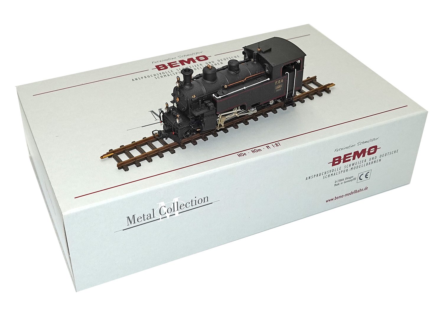 Bemo 1294224 DFB H0m Dampflok HG 3/4 Nr. F04 DC 