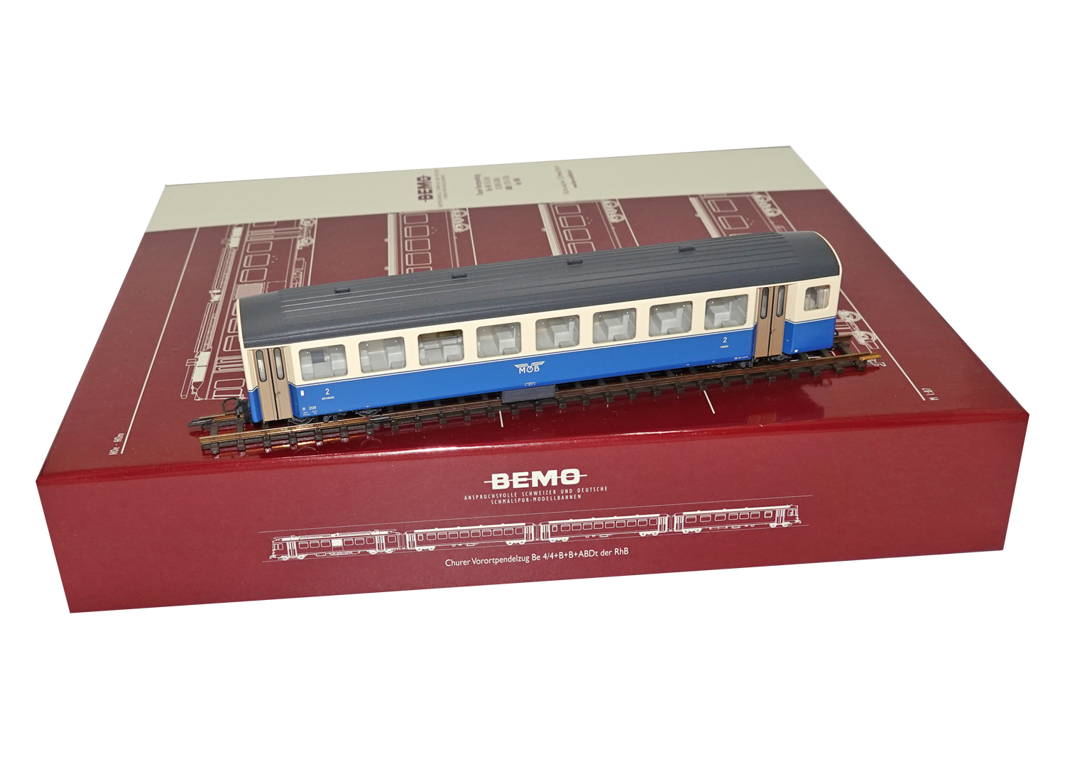 Bemo 3267309 MOB Personenwagen B 209  Bemo 3267309 MOB Personenwagen B 209