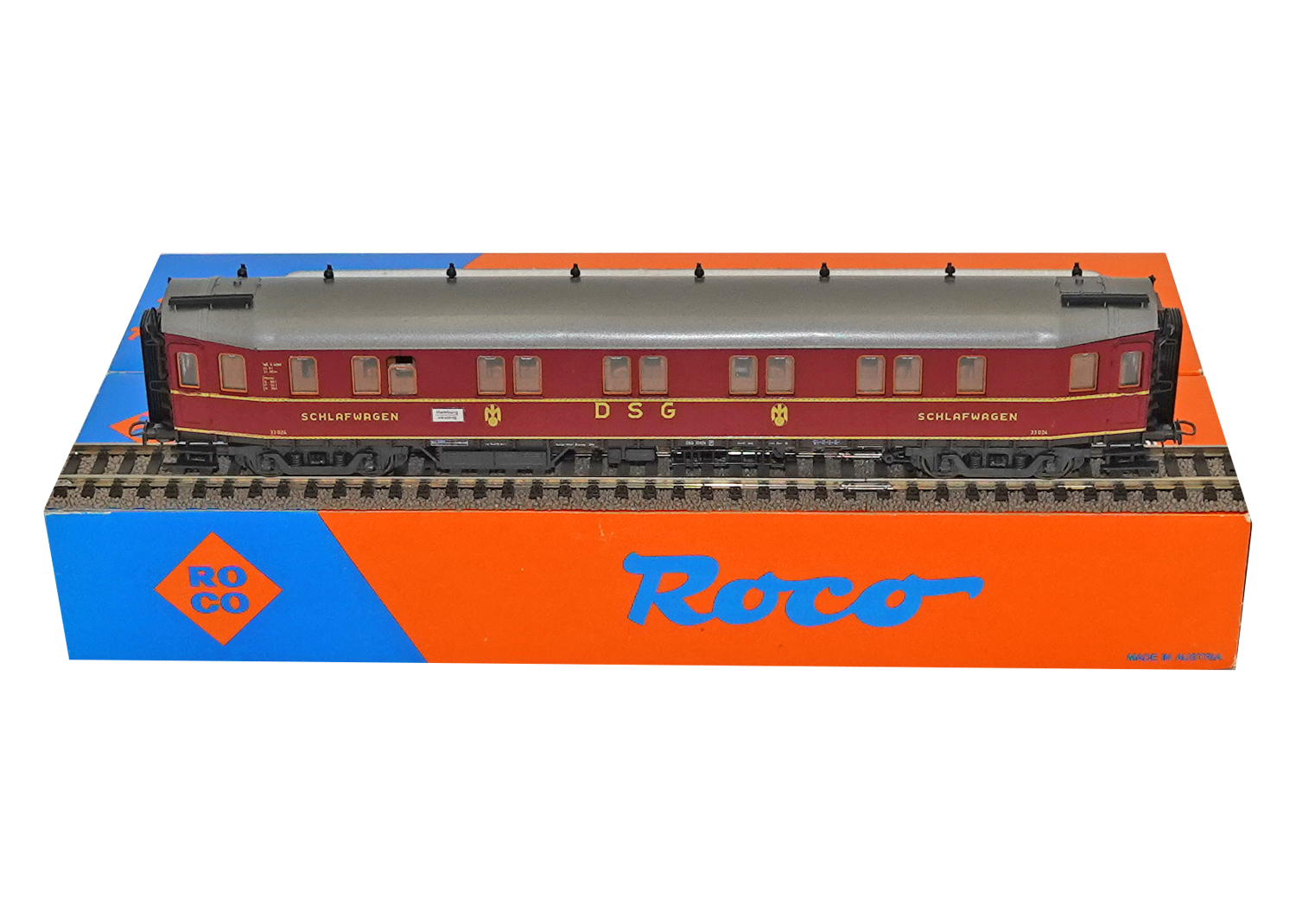 Roco 4292 H0 DSG Schlafwagen DC 