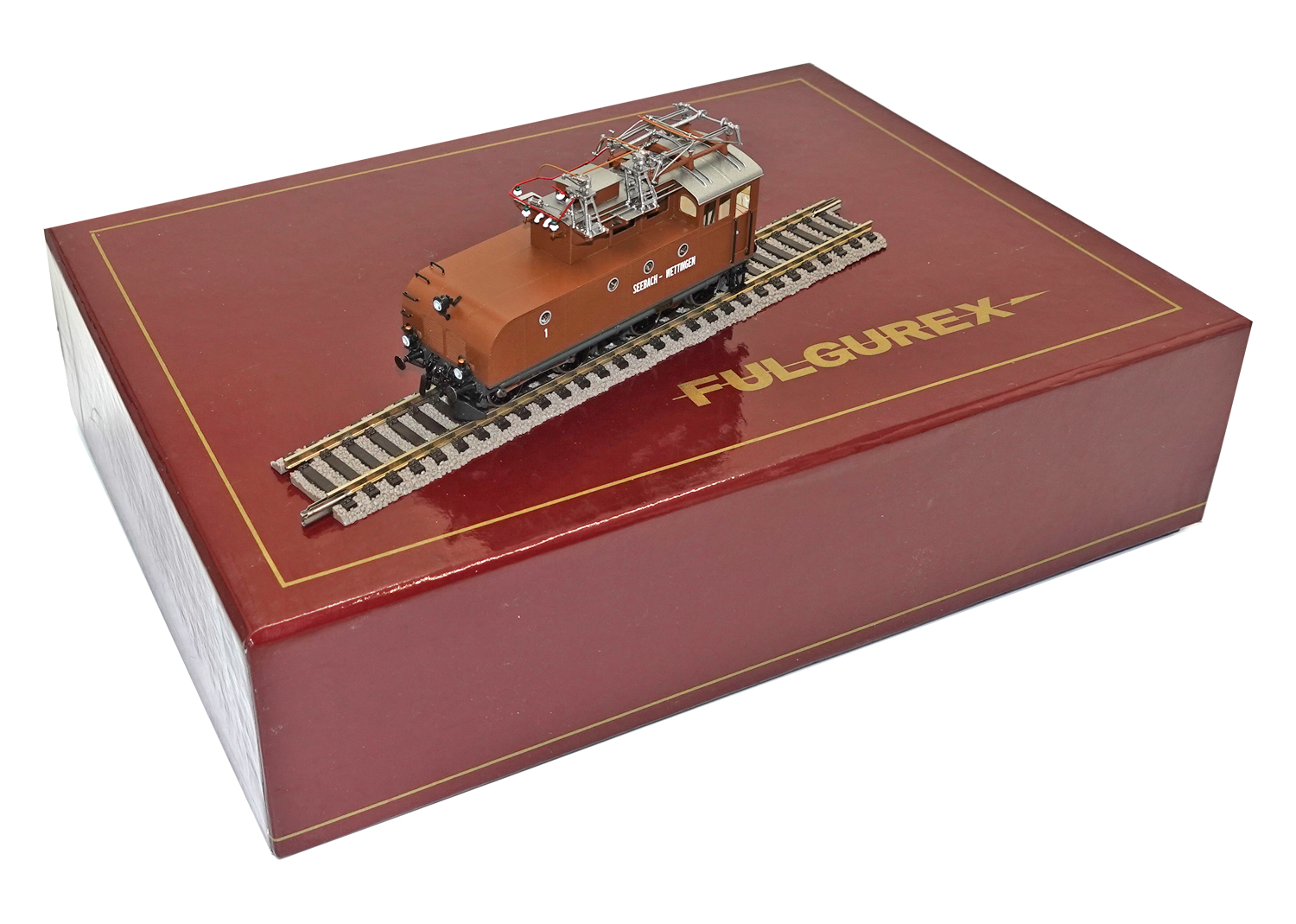 Fulgurex 2222 E-Lokomotive Fc 2x2/2 No. 1 Eva DC Fulgurex 2222 E-Lokomotive Fc 2x2/2 No. 1 Eva DC