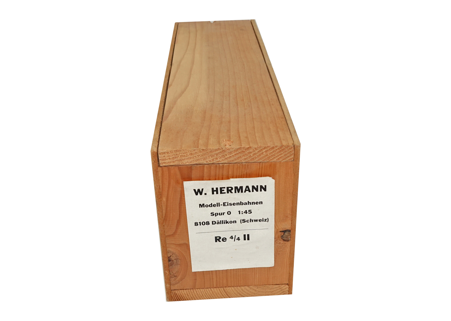 Hermann 0 SBB Re 4/4II 11161 weinrot/creme DC