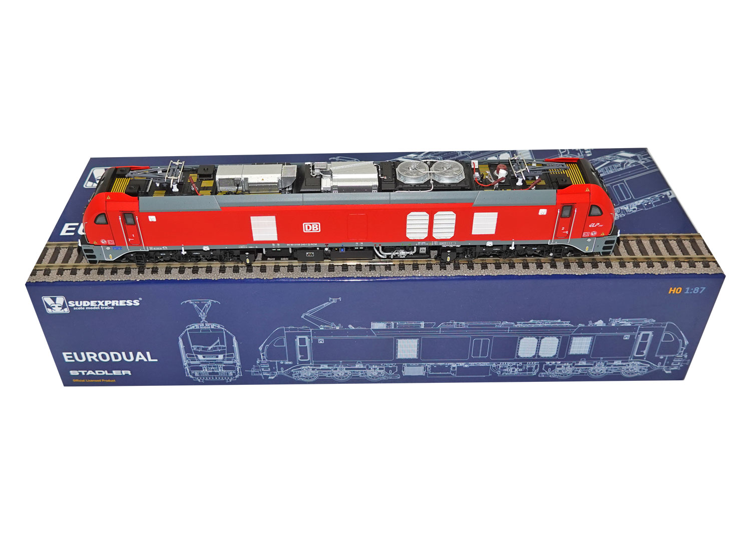 Sudexpress S1592400 DB Stadler Euro Dual BR 159 Cargo AG DCC Sound 