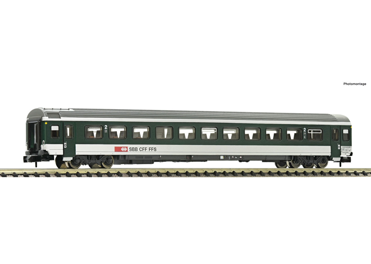 Fleischmann 6260057 SBB Reisezugwagen 2. Klasse  Fleischmann 6260057 SBB Reisezugwagen 2. Klasse