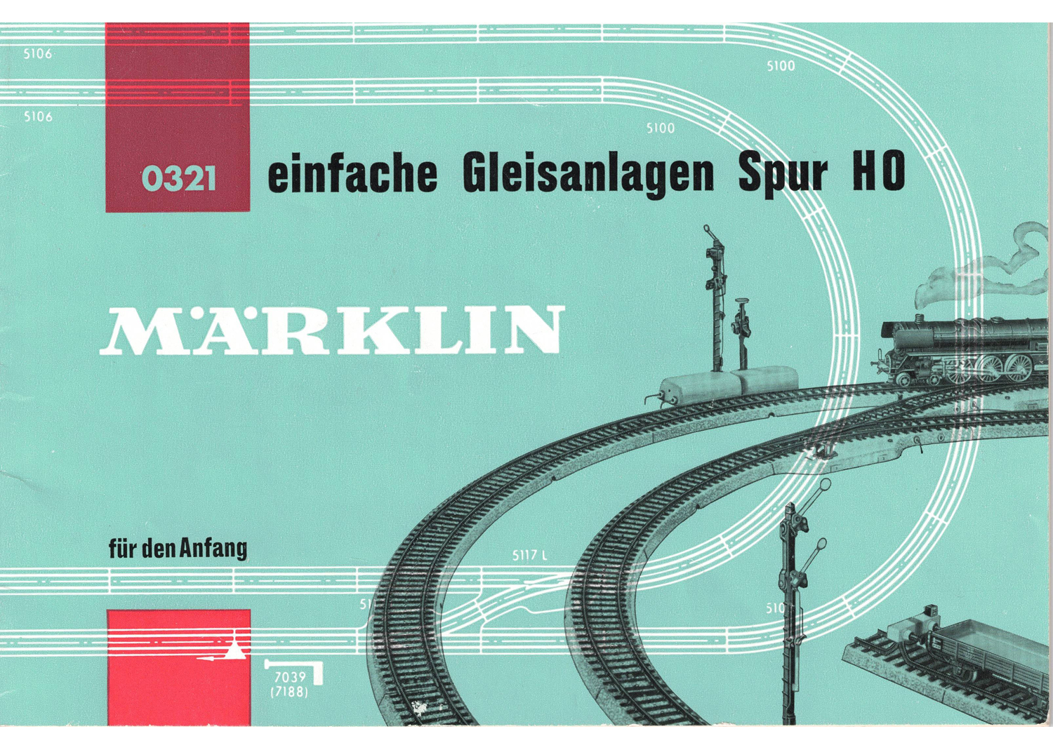 60628 Märklin (L7) 0321 einfache Gleisanlage