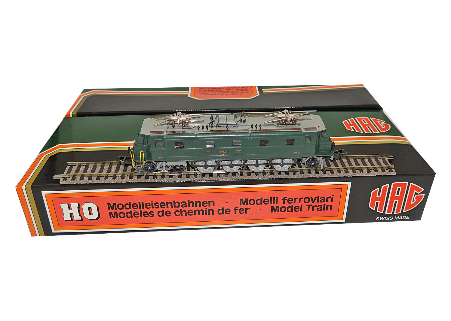 Hag 139 SBB Lokomotive Ae 4/7 Mikado DC 
