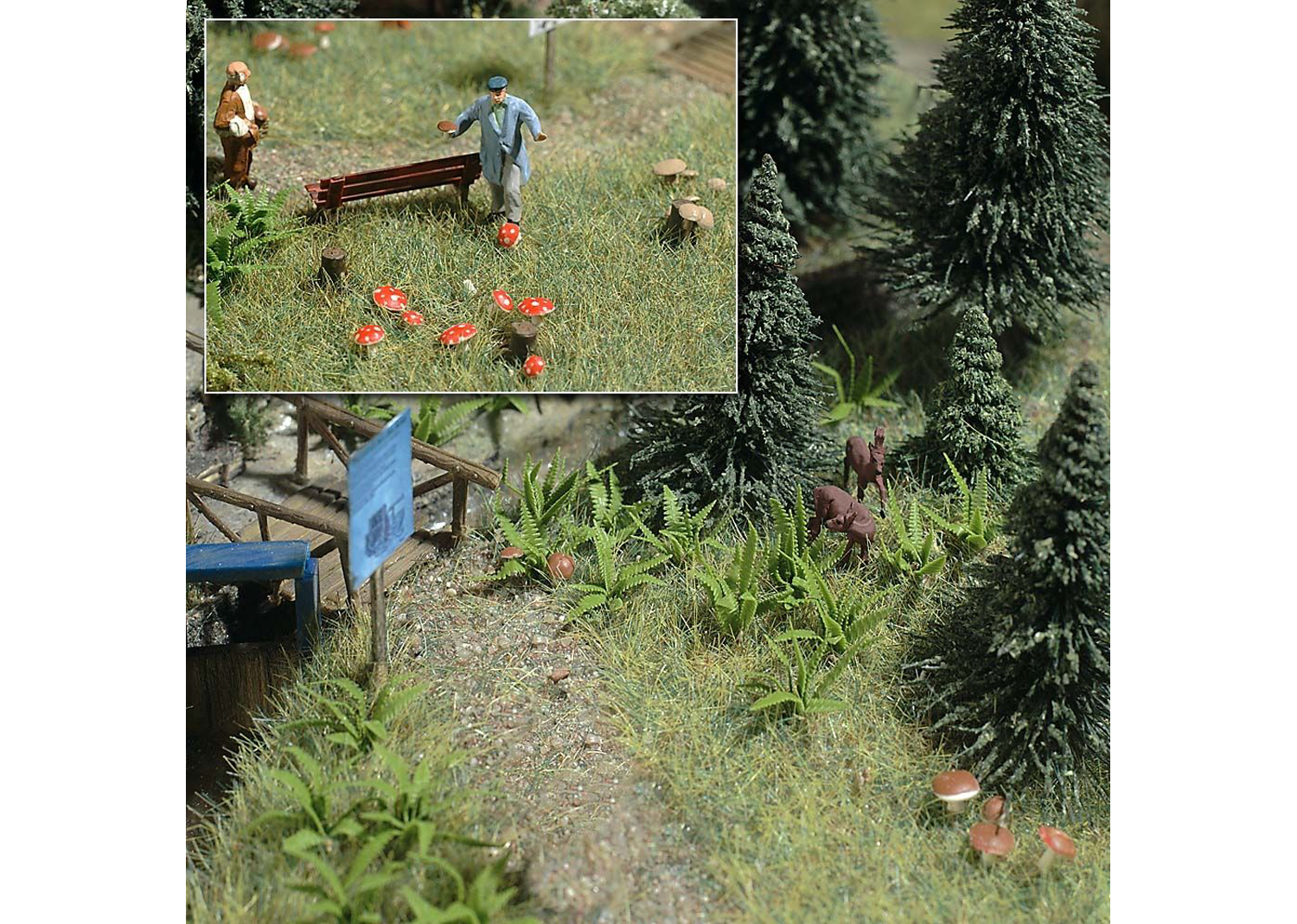 Busch 1203 Farne und Pilze 