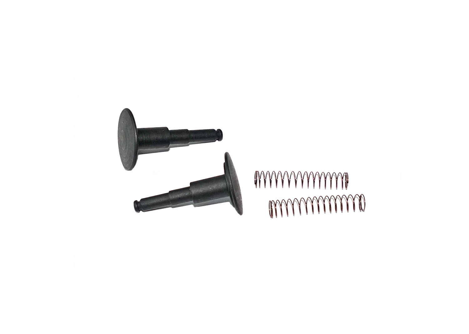 Spur 1 Puffer Teller ø14, L=23mm inkl. Feder  Spur 1 Puffer Teller ø14, L=23mm inkl. Feder