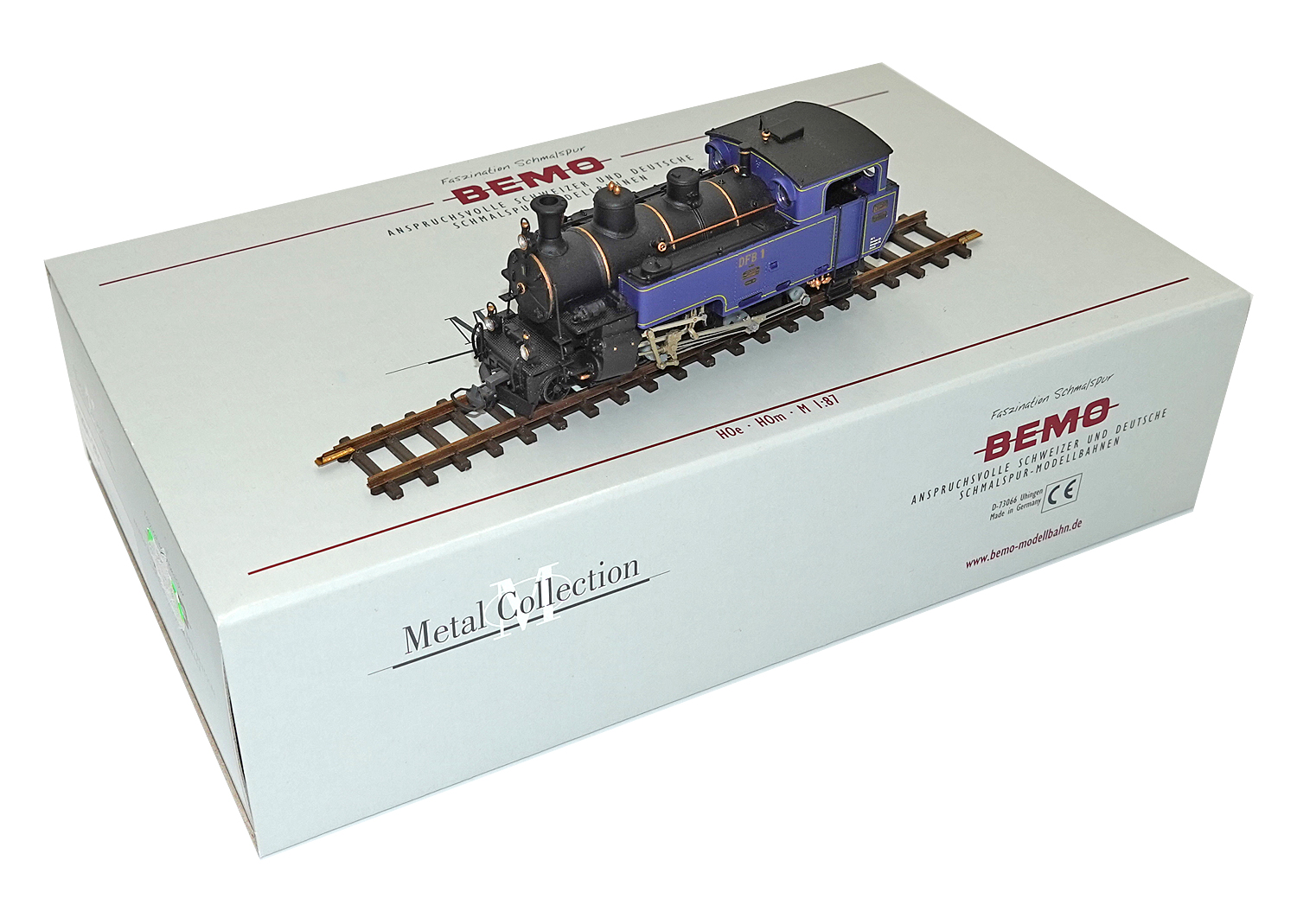 Bemo 1294281 DFB H0m Dampflok Furkahorn 3/4 Nr. 1 DC 