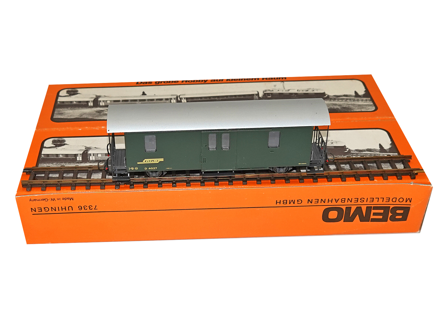 Bemo 3265117 RhB Gepäckwagen D 4027 