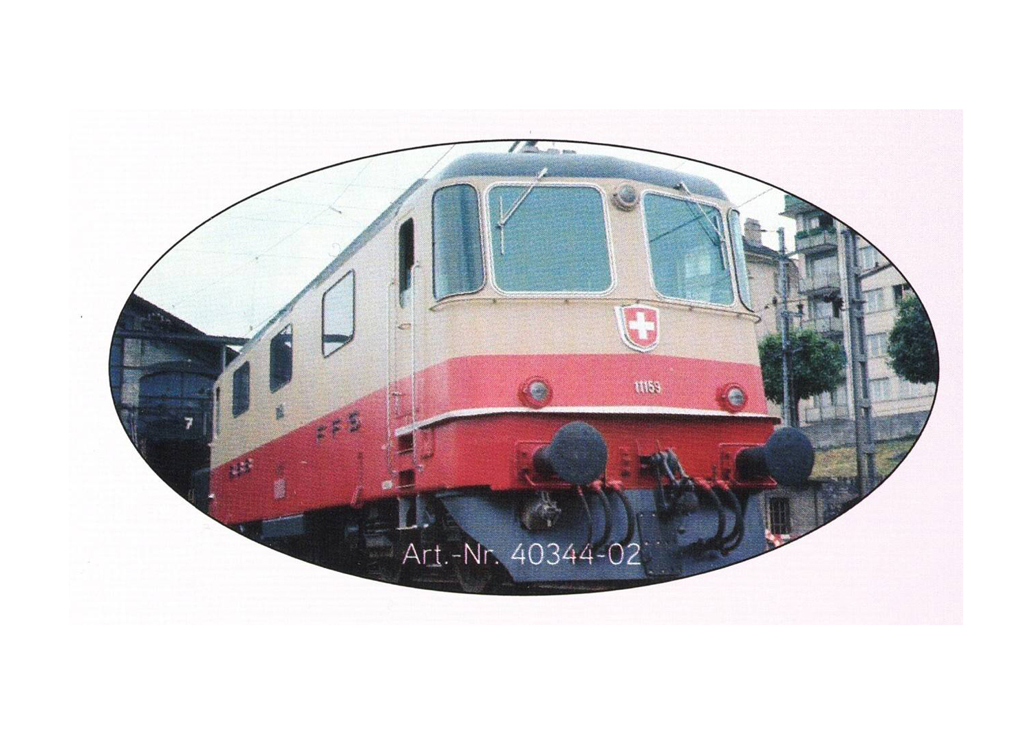 Lenz 40344-02 SBB E-Lokomotive Re 4/4II TEE-Lackierung 