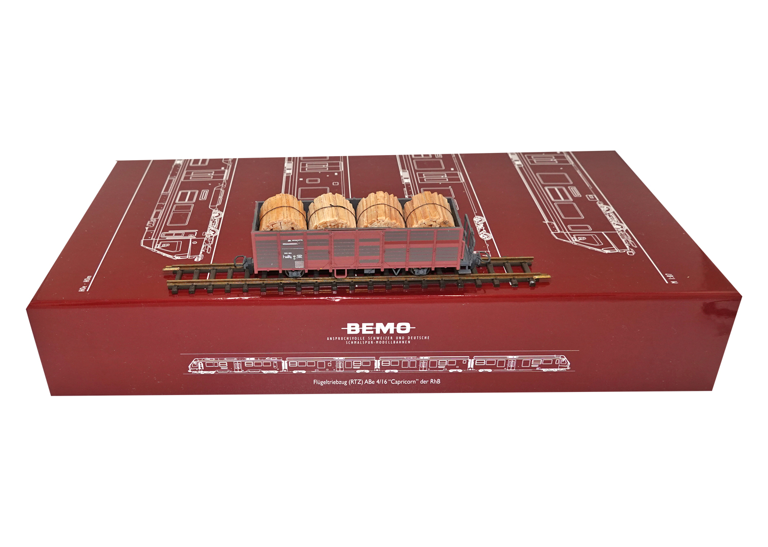 Bemo 2251145 RhB Nostalgie Güterwagen WN 9855 Jahreswagen 2012 