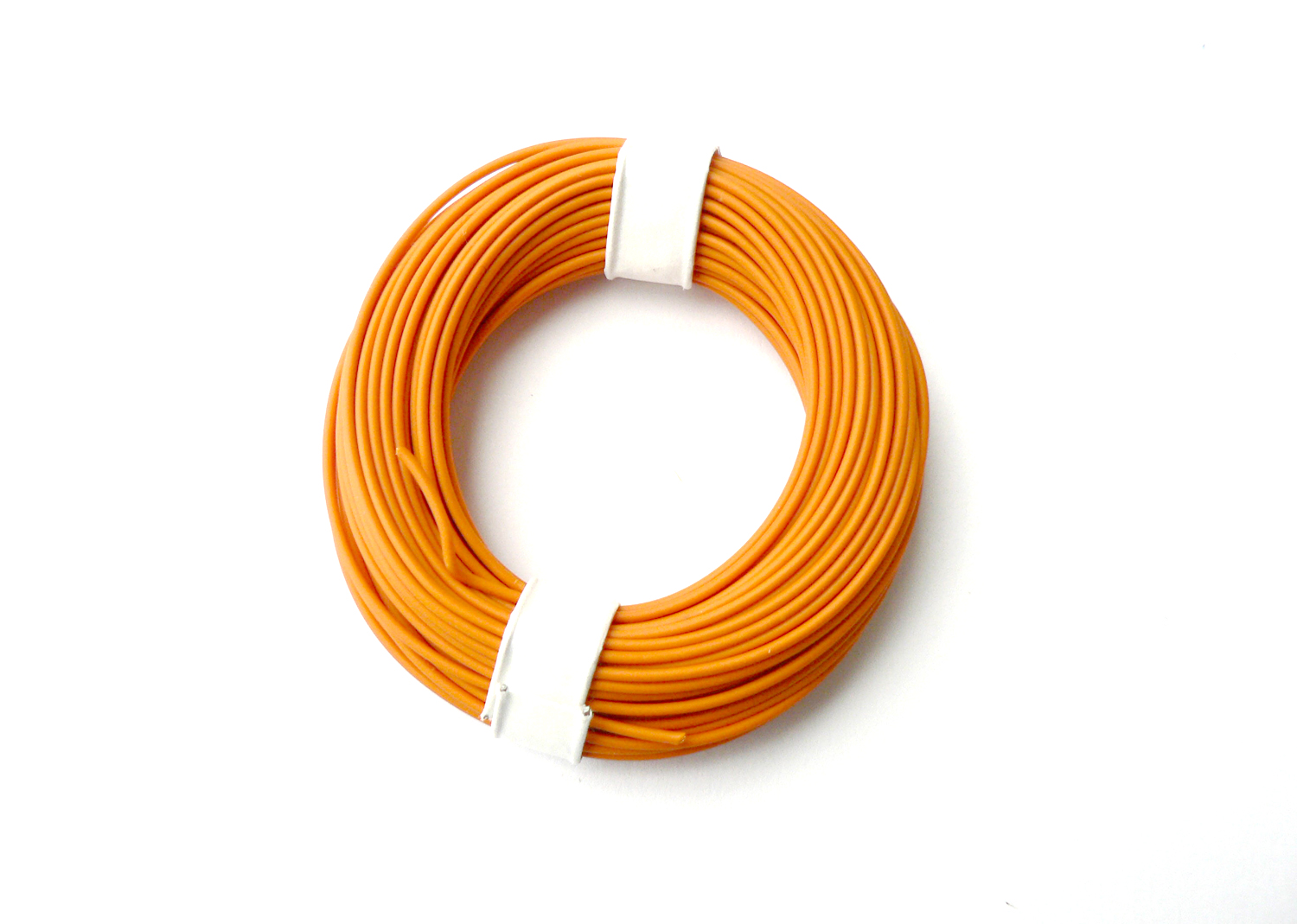Kabel 1-Litzen, D 0.14 mm², 10 m, orange 