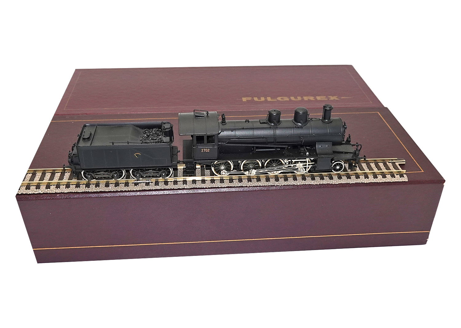 Fulgurex 2041 H0 SBB Dampflokomotive C 4/5 2702 DC 