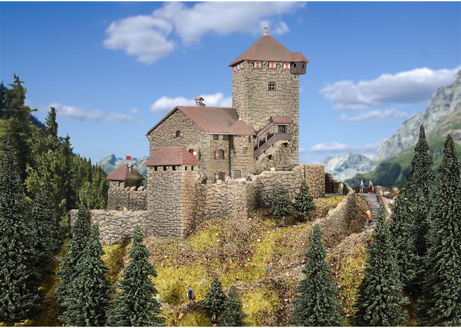 Kibri 37304 Burg Branzoll 