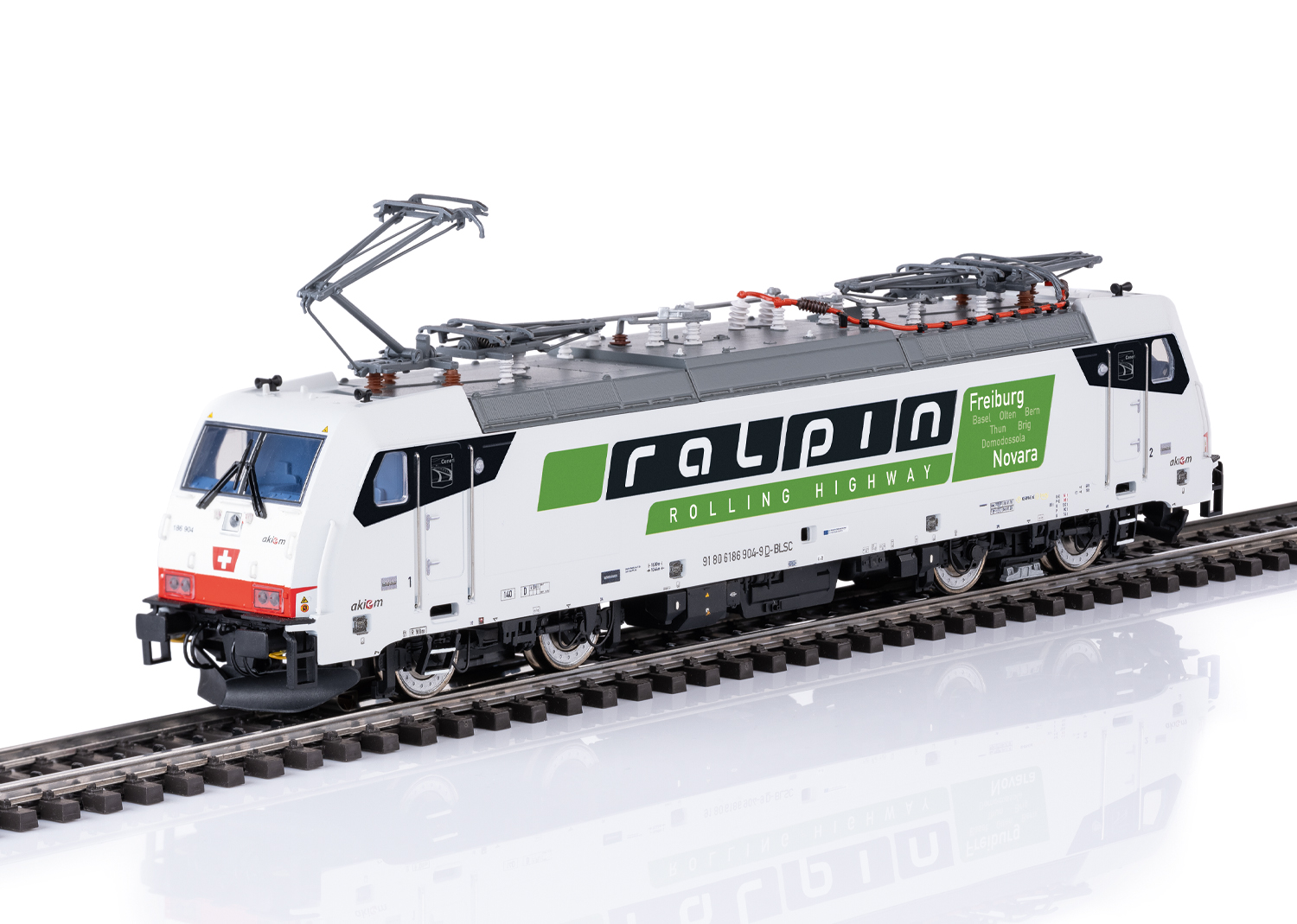 Märklin 38801 SBB E-Lokomotive ralpin Cargo Baureihe 186 