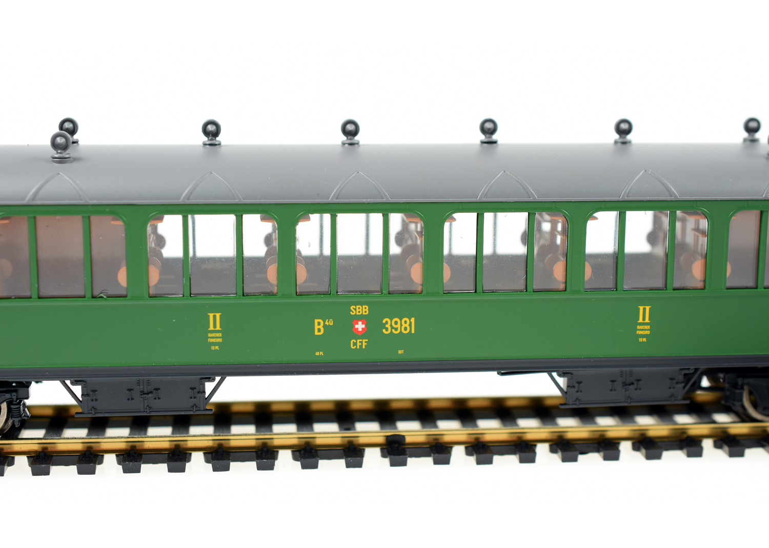 Liliput 330511 SBB Personenwagen Set ex GB 2-teilig. Ep. I/II 