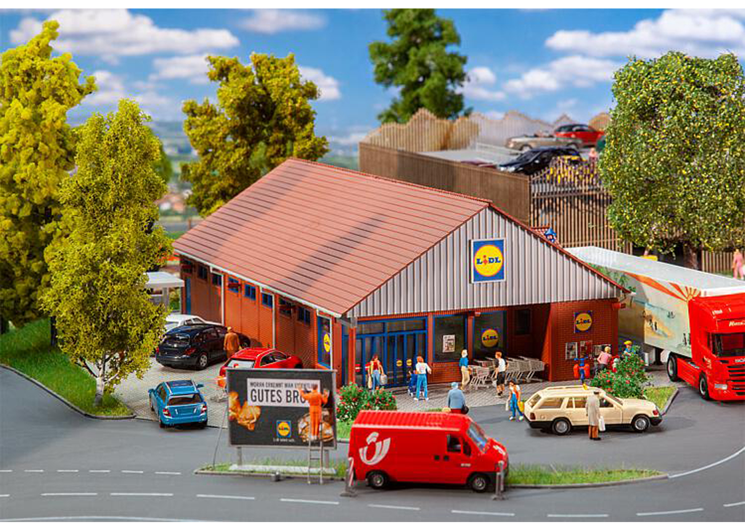 Faller 130615 Lidl-Markt 