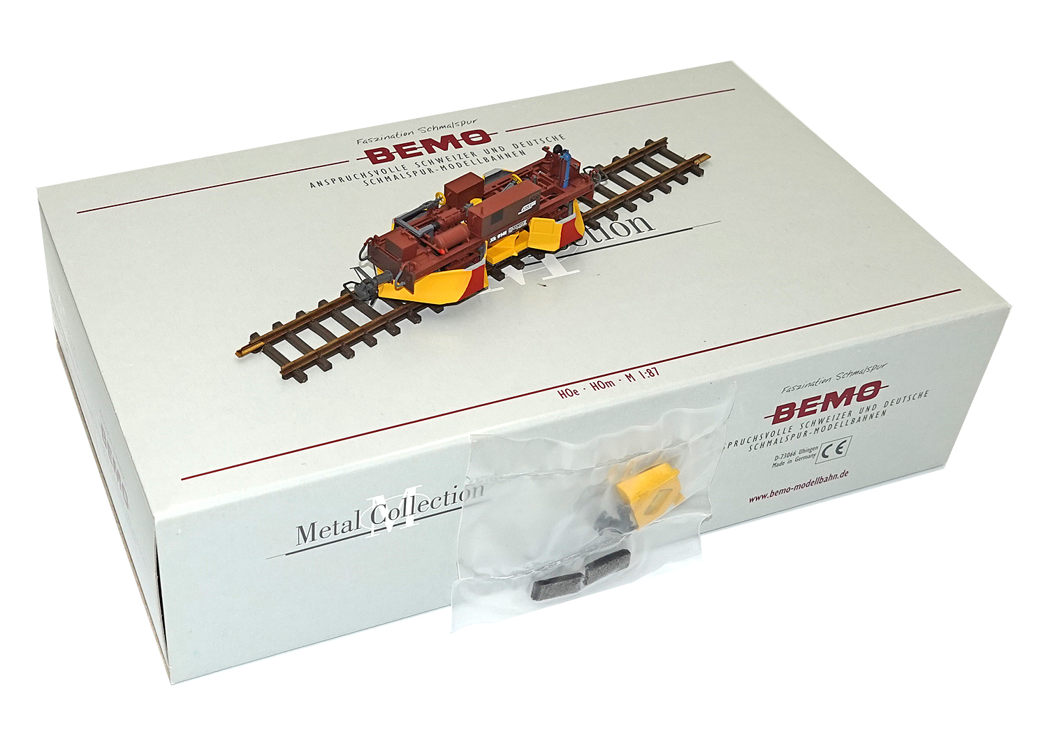 Bemo 2299131 RhB H0m Spurpflug Xk 9141 