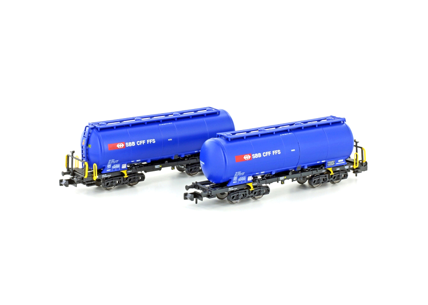 Kato 23486 SBB 2tlg. Silowagen blau  Kato 23486 SBB 2tlg. Silowagen blau