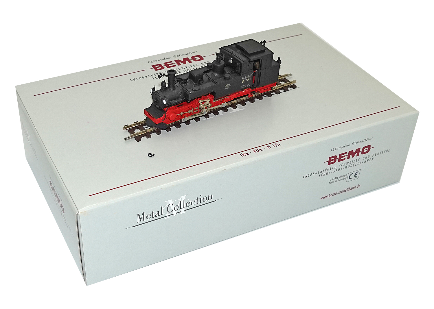 Bemo H0e 1003811 Dampflok DRG sä.III K 99 7541 Ep. II 