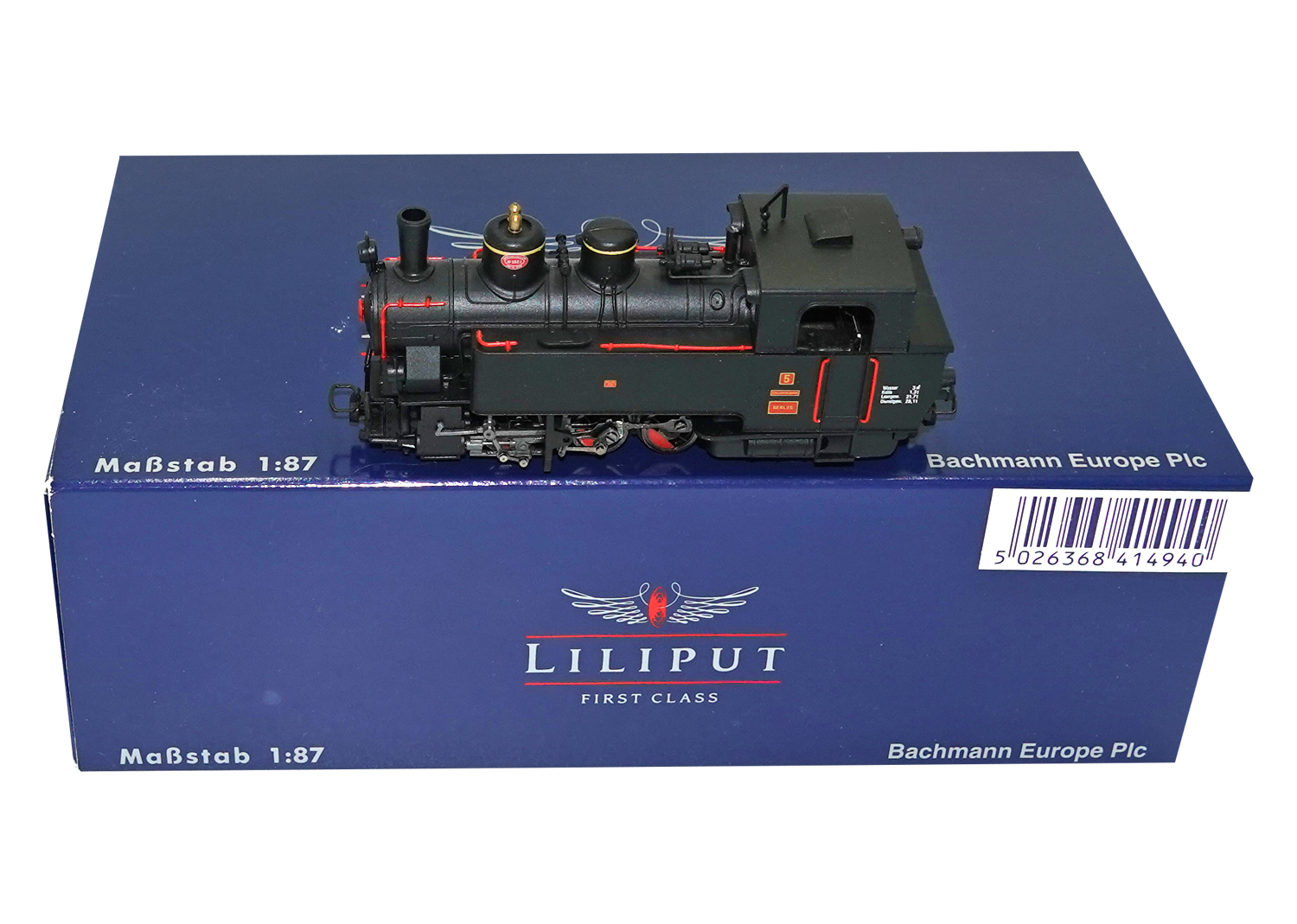 Liliput H0e 141491 Zillertalbahn Uh5 GERLOS DC 