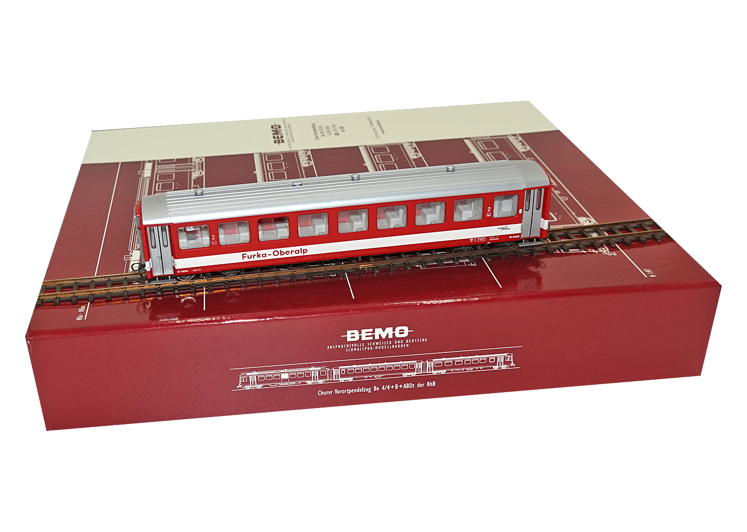 Bemo 3266223 FO Personenwagen B 4263 