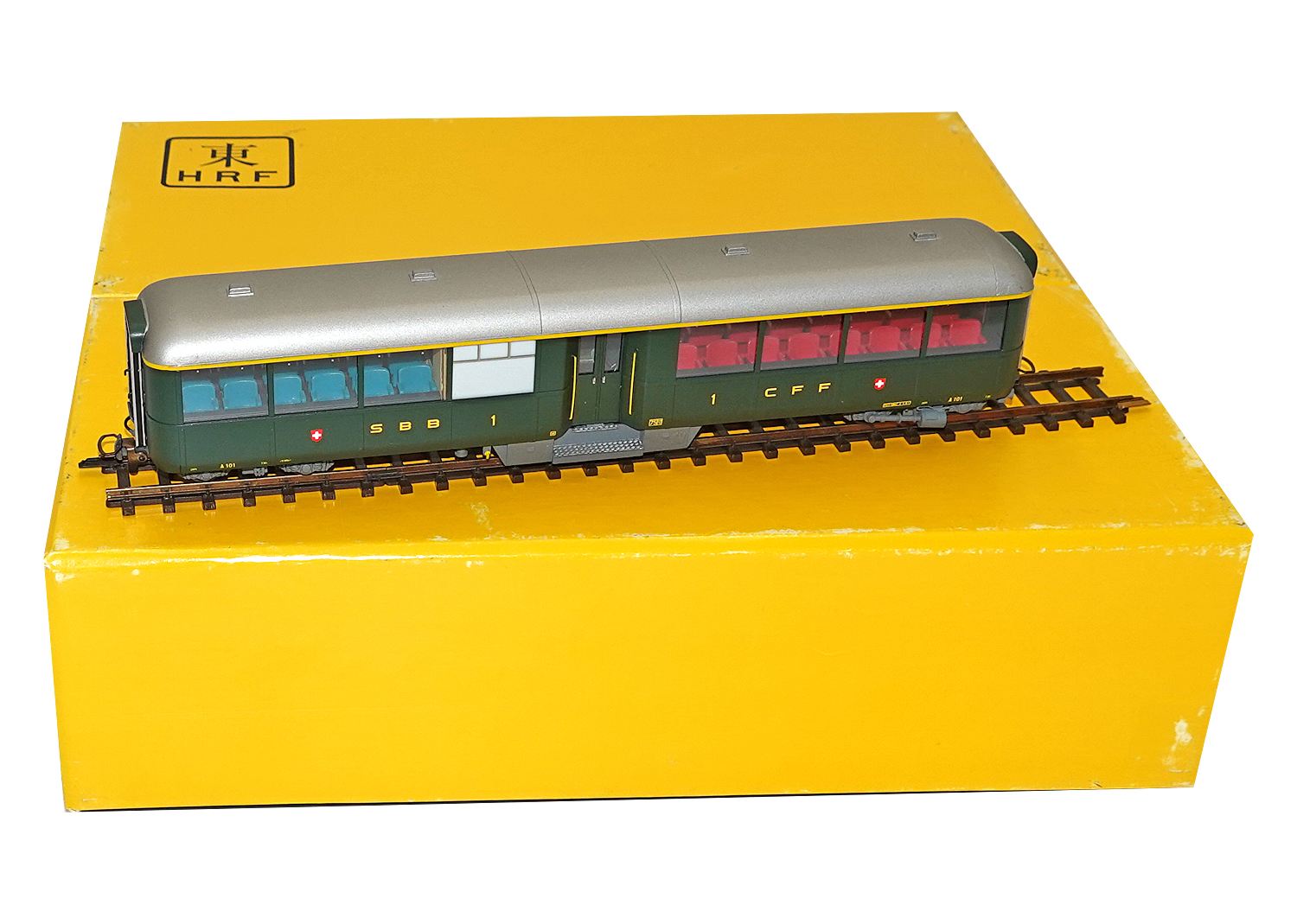 HRF 1779B SBB H0m Personenwagen Brünig A101 grün 