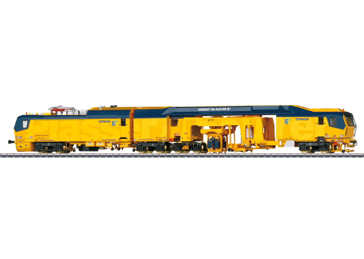 Märklin 39935 P&T Gleisstopfmaschine Unimat 09-4x4/4S E3 