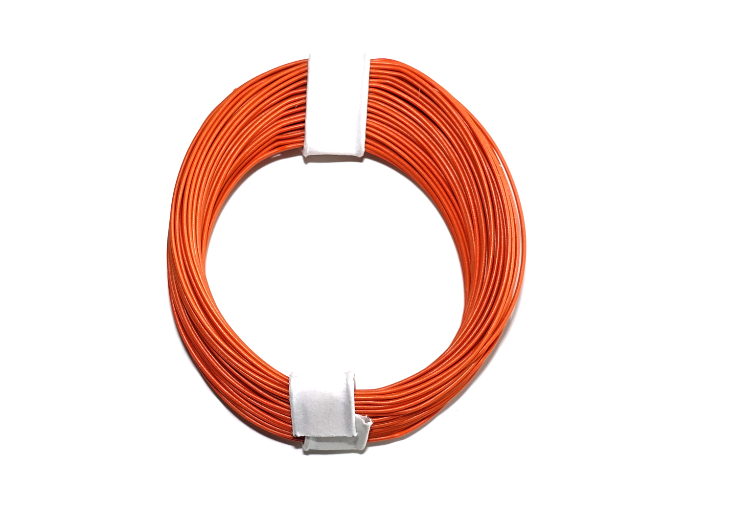 1-Kupferlitze, Querschnitt 0,04 mm², 10 m, orange