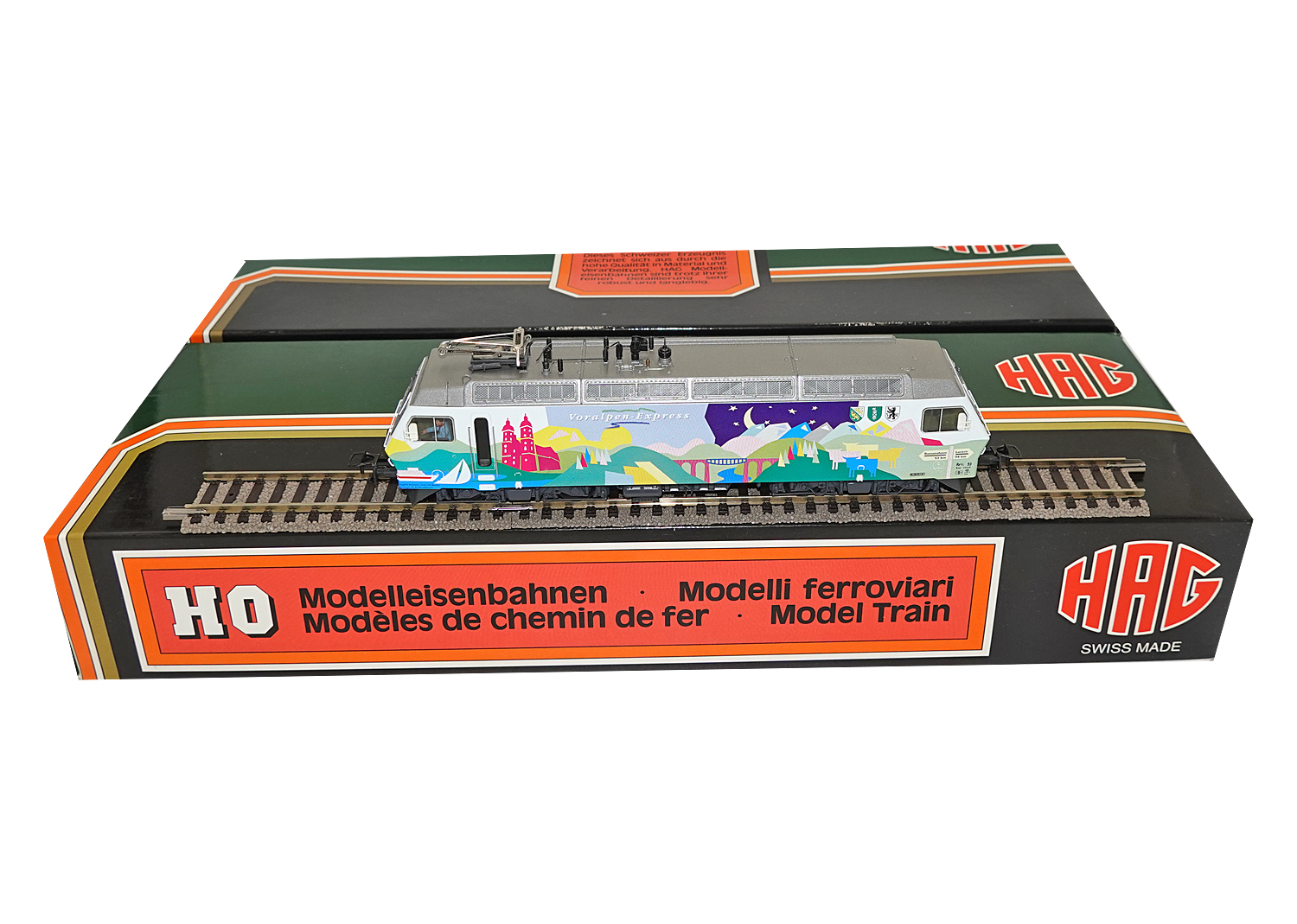 Hag 099 BT Lokomotive Re 4/4 50 Jahre Hag DC