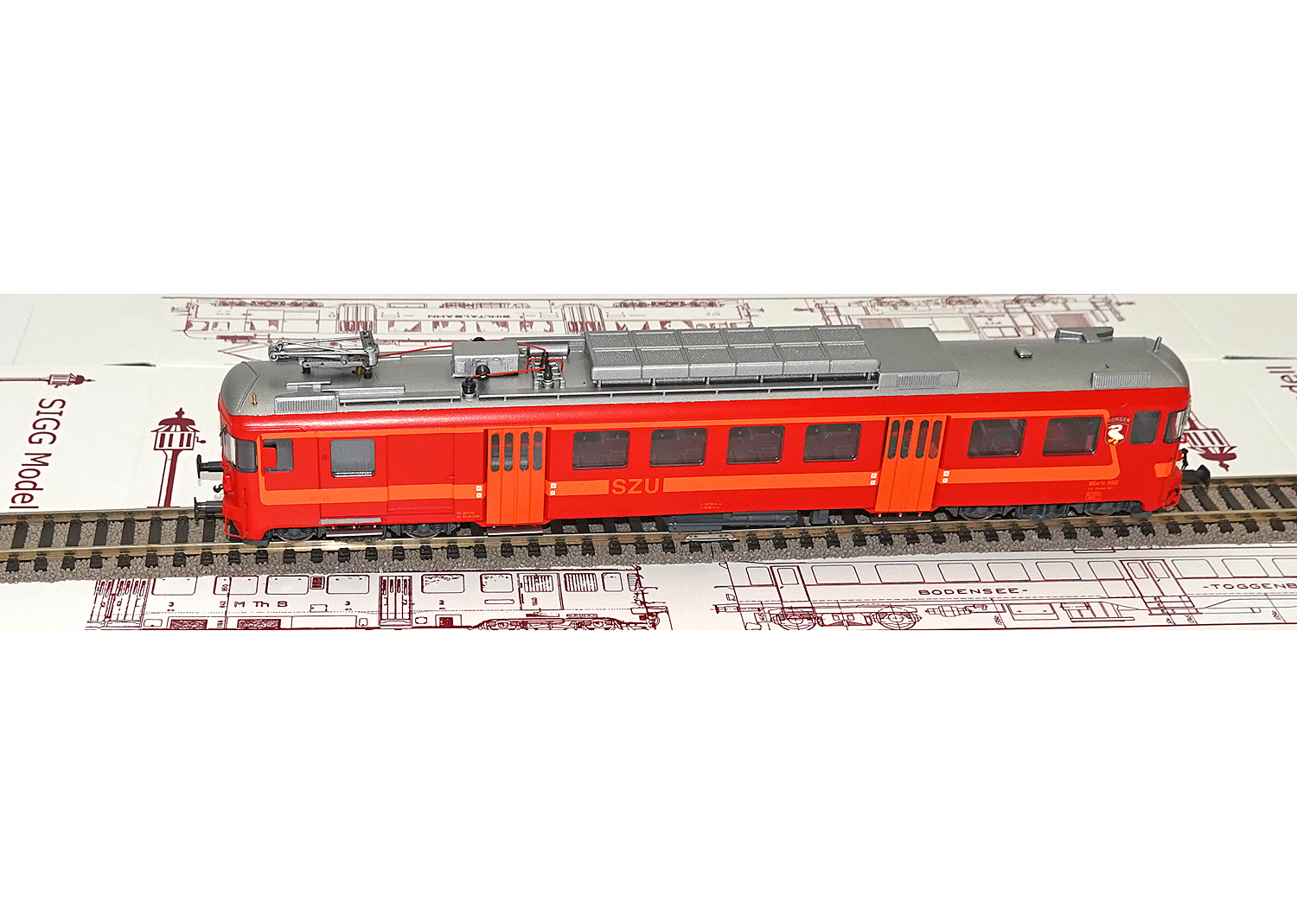 Sigg SZU Pendelzug BDe 4/4 3-teilig DC