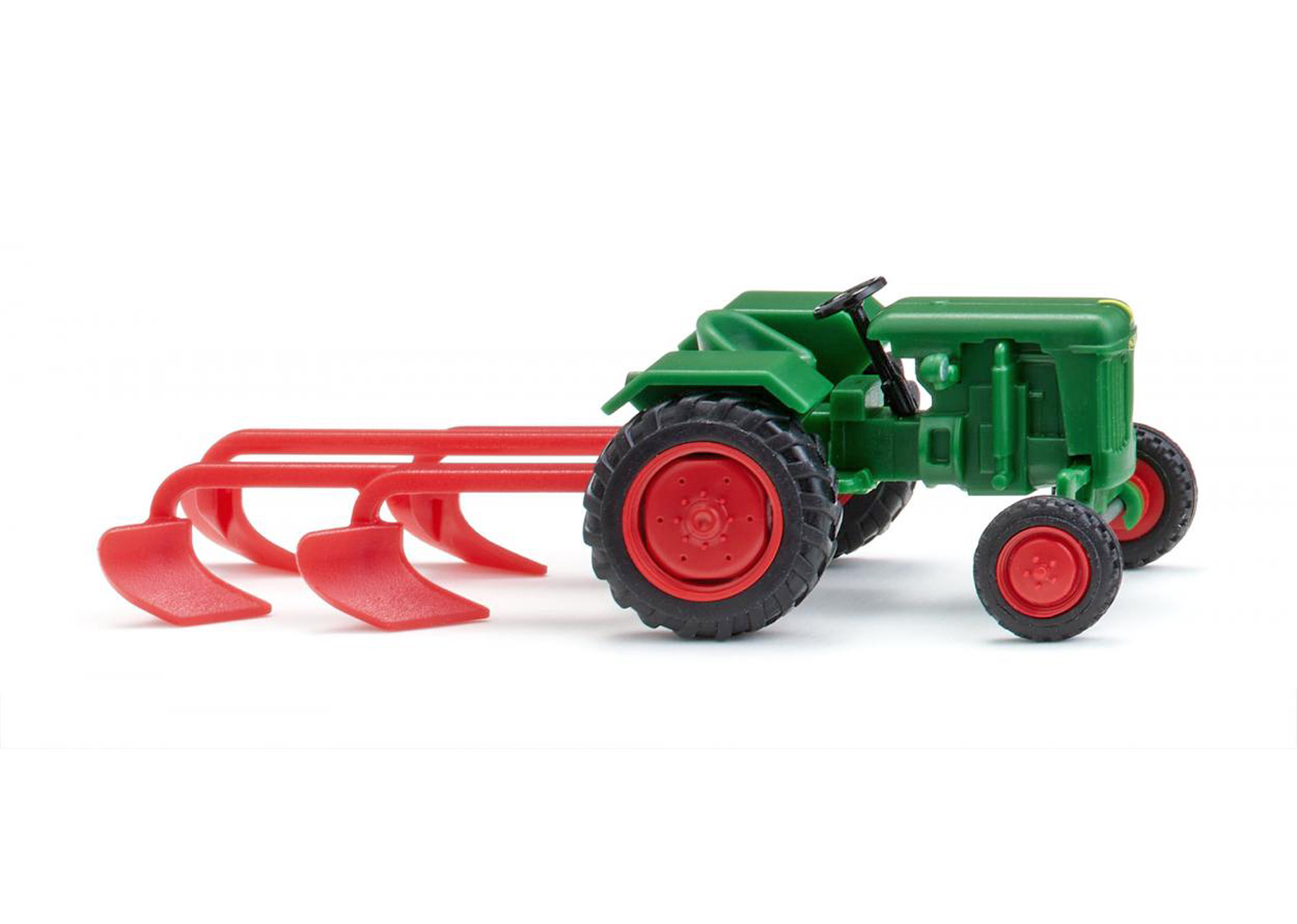 Wiking 39802 Normag Faktor I mit Pflug - laubgrün  Wiking 39802 Normag Faktor I mit Pflug - laubgrün