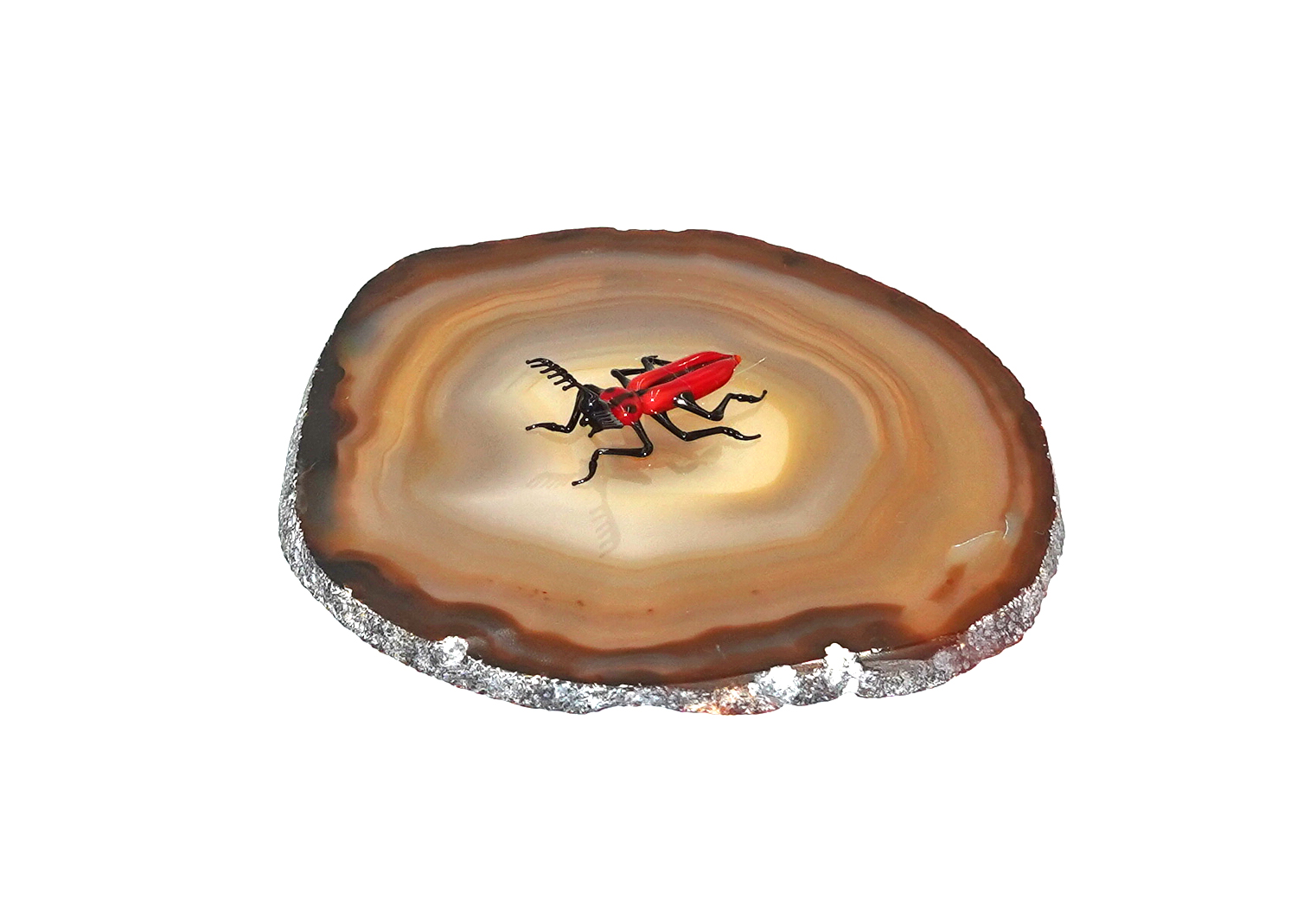 Feuerkäfer Insekten / Käfer aus Glas von Falk Bauer Lauscha  Feuerkäfer Insekten / Käfer aus Glas von Falk Bauer Lauscha