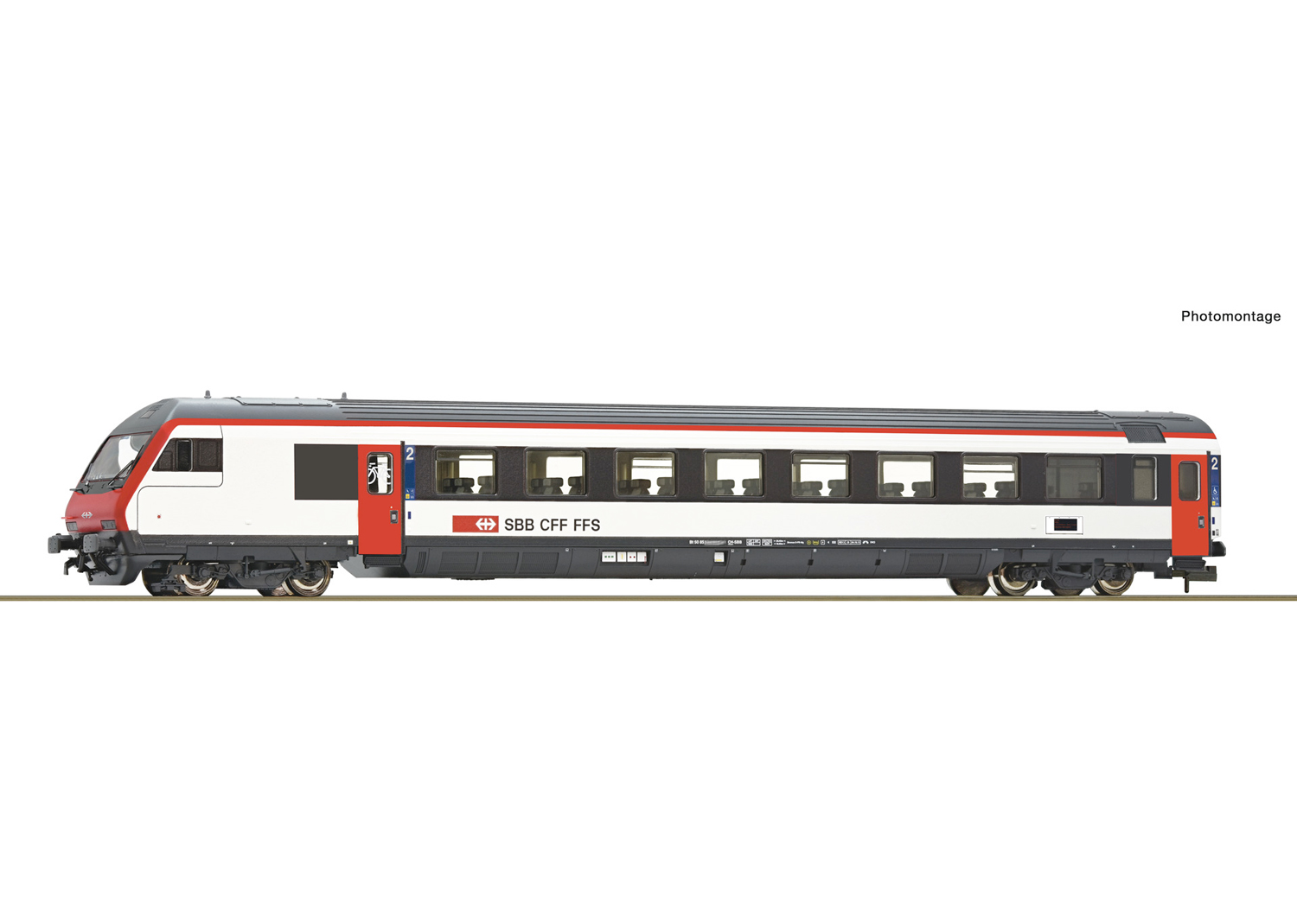 Fleischmann 6260018 SBB Steuerwagen 2. Klasse für EW-IV-Pendelzüge 