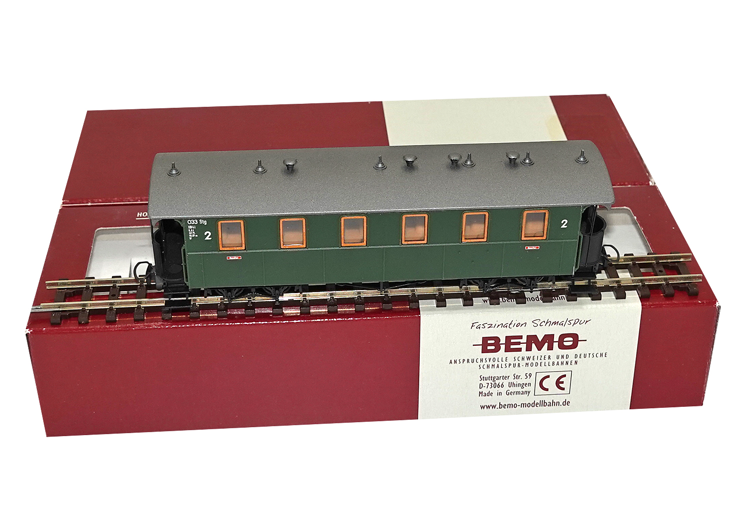 Bemo 3008 H0e Personenwagen 2. Klasse KB4i 033 