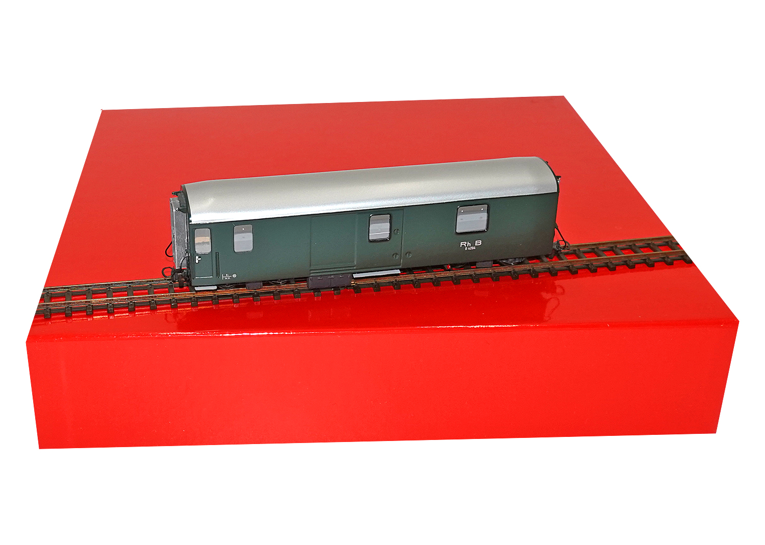 WABU H0m RhB Gepäckwagen D 4204 DC WABU H0m RhB Gepäckwagen D 4204 DC